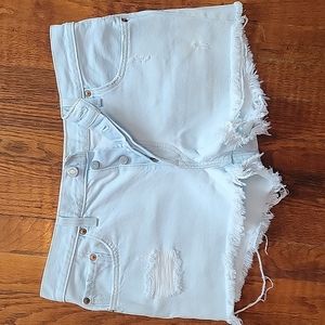 Distressed Levi's Shorts